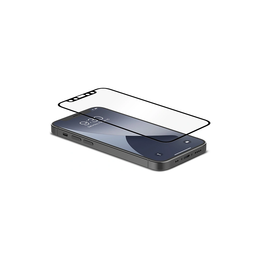 Hurtownia GSM - Matná ochranná fólie Moshi iVisor AG Apple iPhone 12 mini (černý rámeček) - MOSH224BLK - {ean13} - Hurt