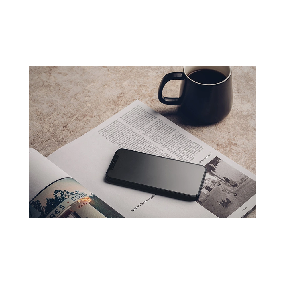 Hurtownia GSM - Matná ochranná fólie Moshi iVisor AG Apple iPhone 12 mini (černý rámeček) - MOSH224BLK - {ean13} - Hurt