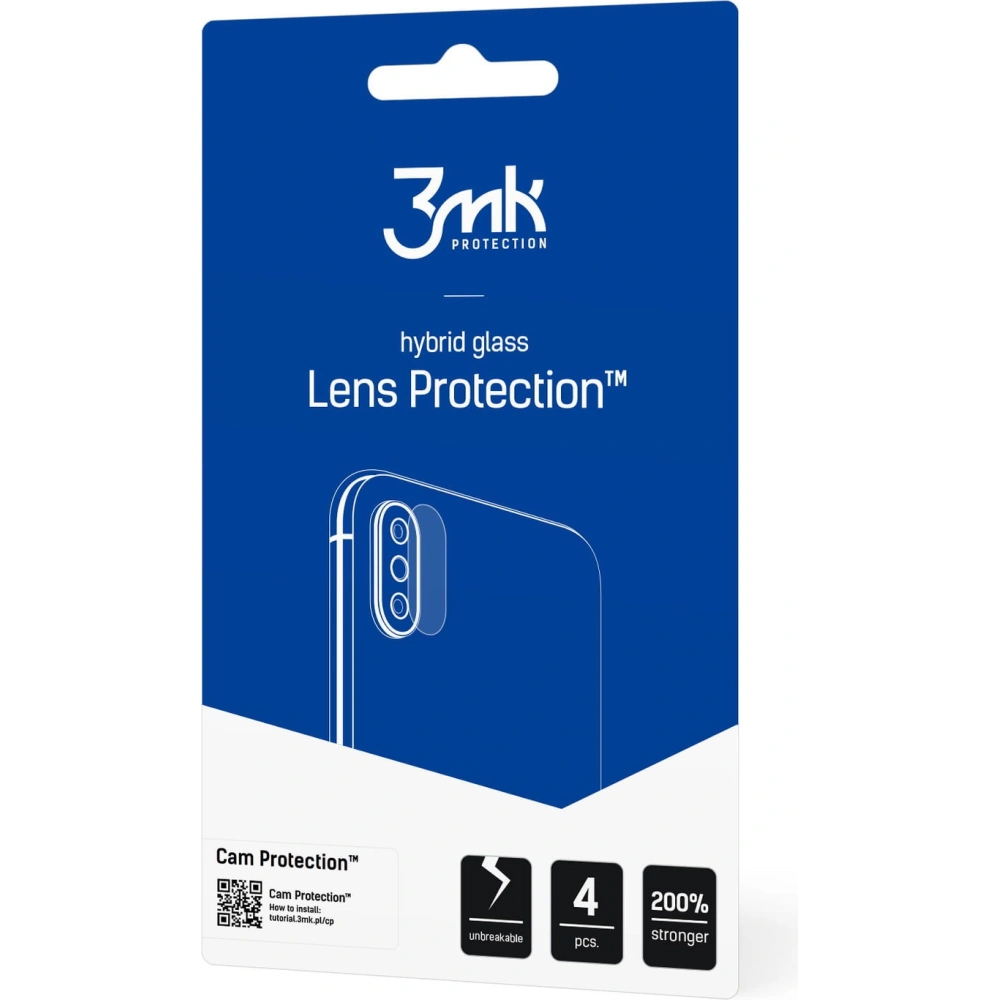 Hurtownia GSM - Hybridní sklo na objektiv fotoaparátu 3MK Lens Protection Samsung Galaxy M53 5G [4 PACK] - 3MK2981 - {ean13} - Hurt
