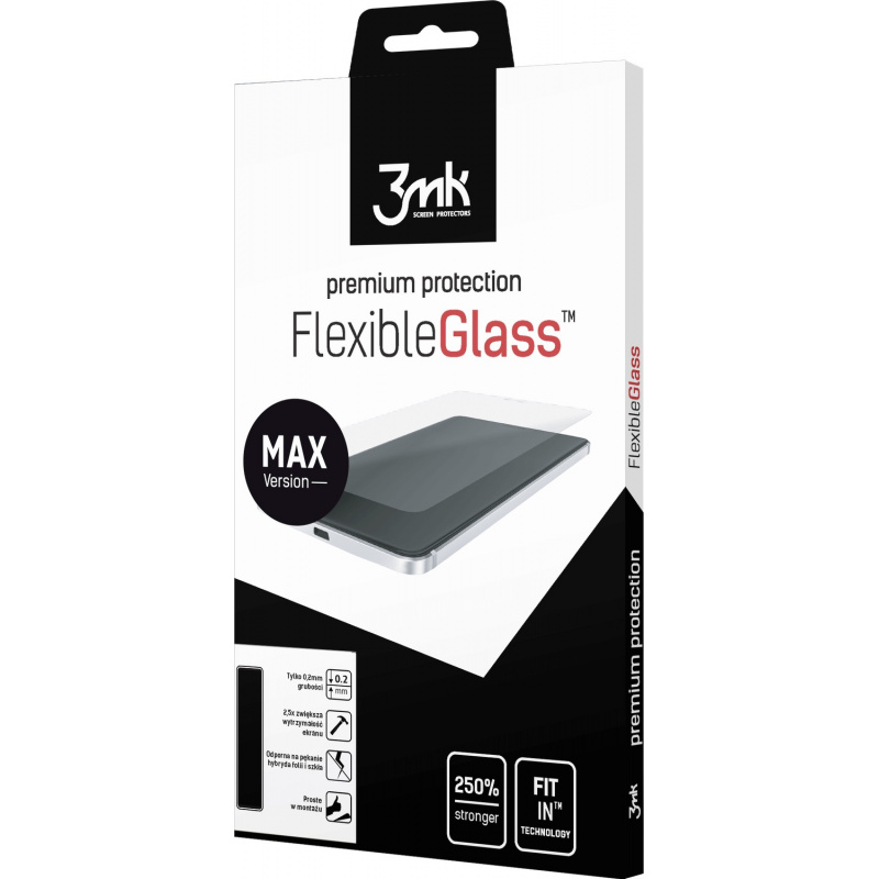 3MK Distributor - 5903108449007 - 3MK2963BLK - 3MK FlexibleGlass Max Redmi Note 11 Pro 5G/Pro+ 5G black - B2B homescreen