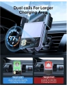 Hurtownia GSM - Uchwyt samochodowy z ładowarką indukcyjną Joyroom JR-ZS246 Air Vent Car Mount Wireless Charger 15W Black - JYR085BLK - {ean13} - Hurt