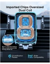 Hurtownia GSM - Uchwyt samochodowy z ładowarką indukcyjną Joyroom JR-ZS246 Air Vent Car Mount Wireless Charger 15W Black - JYR085BLK - {ean13} - Hurt
