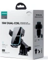 Hurtownia GSM - Upevnění do auta s indukční nabíječkou Joyroom JR-ZS246 Upevnění na palubní desku bezdrátová nabíječka 15W černá - JYR086BLK - {ean13} - Hurt