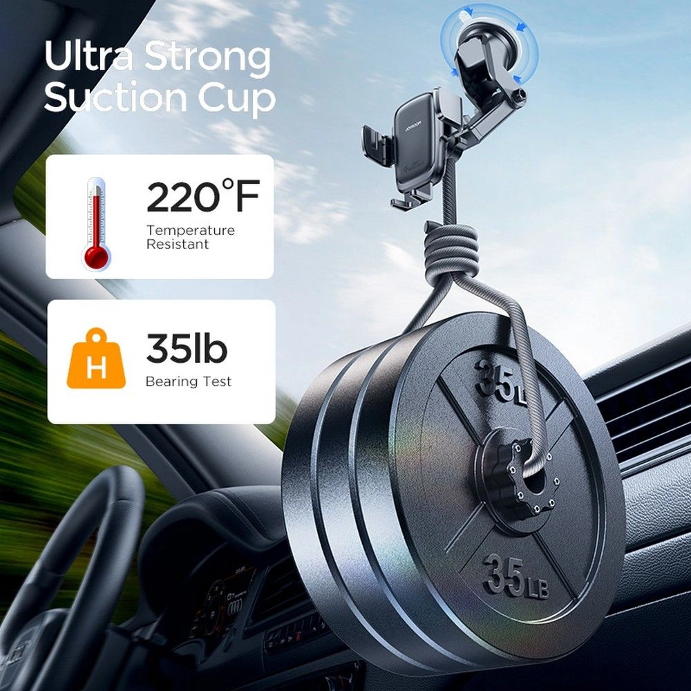 Hurtownia GSM - Upevnění do auta s indukční nabíječkou Joyroom JR-ZS243 Dashboard Car Mount Wireless Charger 15W Black - JYR088BLK - {ean13} - Hurt