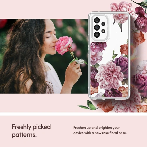 Etui Spigen Cyrill Cecile Samsung Galaxy A53 5G Rose Floral
