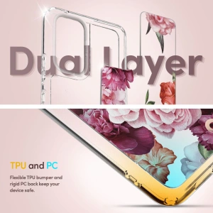 Hurtownia GSM - Etui Spigen Cyrill Cecile Samsung Galaxy A53 5G Rose Floral - SPN2228ROSFLO - {ean13} - Hurt