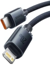 Hurtownia GSM - Kabel USB-C do Lightning Baseus Crystal, 20W, PD, 1.2m (černý) - BSU3224BLK - {ean13} - Hurt