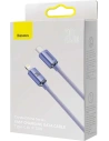 Hurtownia GSM - Kabel USB-C do Lightning Baseus Crystal, 20W, PD, 2m (fioletowy) - BSU3225VIO - {ean13} - Hurt