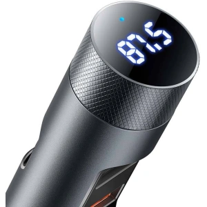 Hurtownia GSM - Transmiter FM Baseus Energy Column Pro, Bluetooth 5.0, 2x USB, 30W (šedý) - BSU3227GRY - {ean13} - Hurt