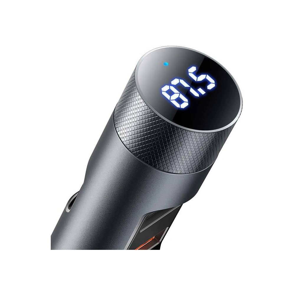 Hurtownia GSM - Transmiter FM Baseus Energy Column Pro, Bluetooth 5.0, 2x USB, 30W (šedý) - BSU3227GRY - {ean13} - Hurt