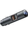 Hurtownia GSM - Transmiter FM Baseus Energy Column Pro, Bluetooth 5.0, 2x USB, 30W (szary) - BSU3227GRY - {ean13} - Hurt