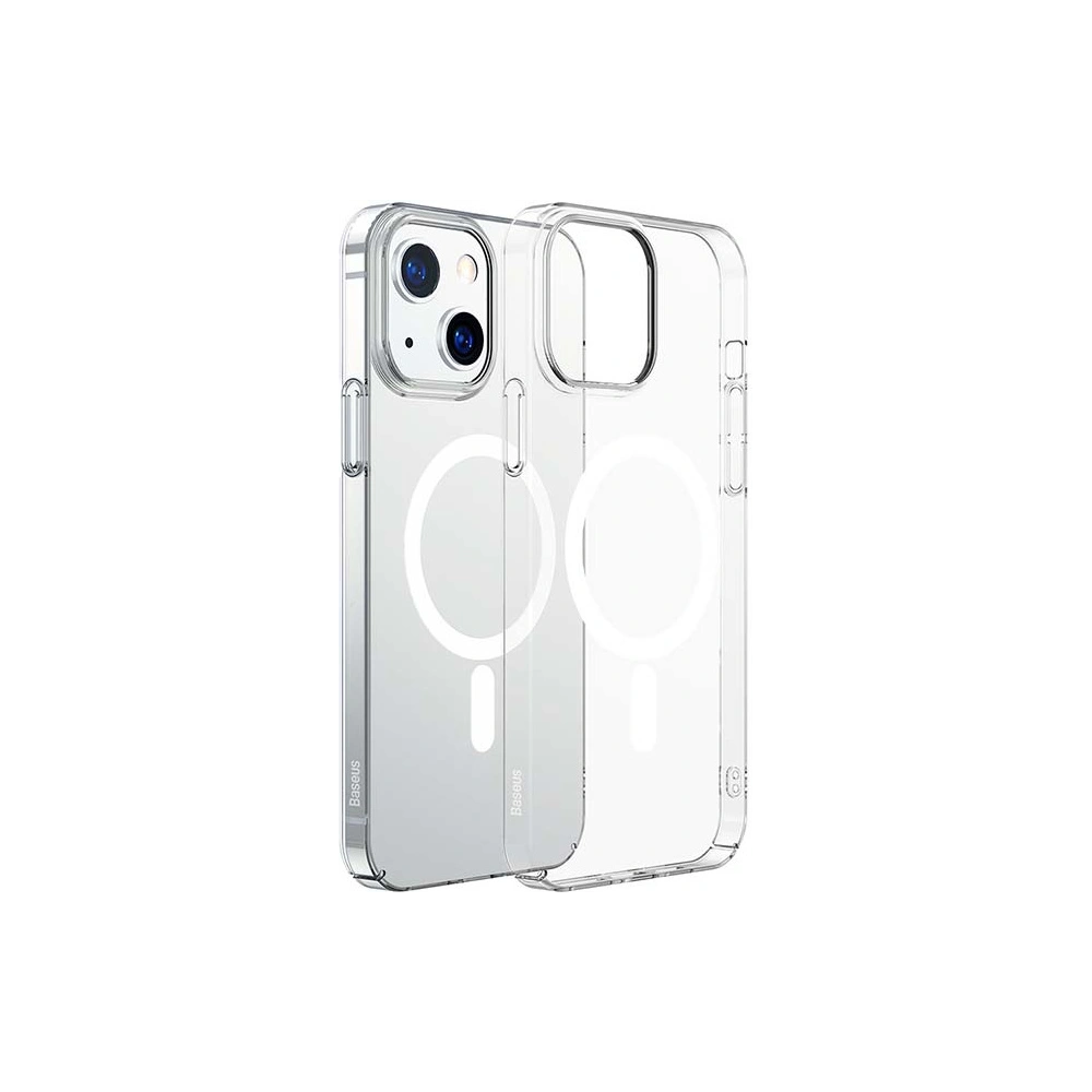 Hurtownia GSM - Etui Baseus Crystal Magnetic Apple iPhone 13/13 Pro (przezroczyste) - BSU3228CL - {ean13} - Hurt