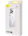 Hurtownia GSM - Etui Baseus Crystal Magnetic Apple iPhone 13/13 Pro (przezroczyste) - BSU3228CL - {ean13} - Hurt