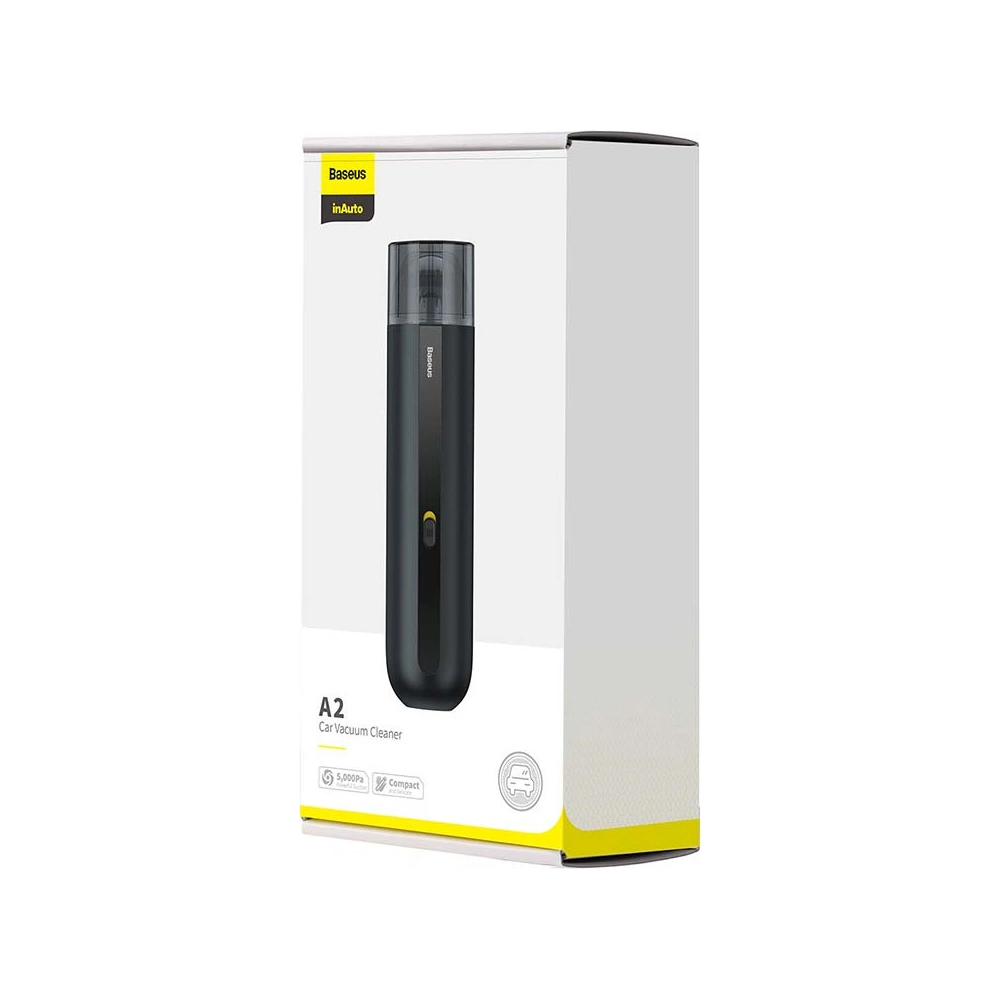 Wholesale Baseus A2 Cordless Car Vacuum Cleaner 5000Pa (black) - BSU3232BLK - {ean13} - Hurt