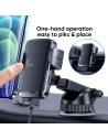 Wholesale Joyroom JR-ZS242 Rotary Dashboard Car Mount Wireless Charger 15W Black - JYR089BLK - {ean13} - Hurt