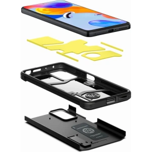 Hurtownia GSM - Etui Spigen Tough Armor Redmi Note 11 Pro LTE/5G Black - SPN2230BLK - {ean13} - Hurt