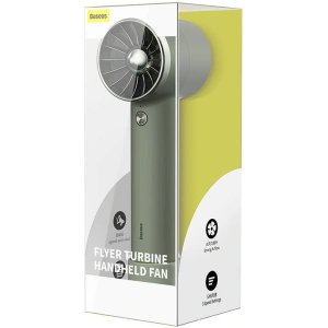 Wholesale Baseus Flyer Turbine Handheld fan (green) - BSU3233GRN - {ean13} - Hurt