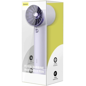 Wholesale Baseus Flyer Turbine Handheld fan (purple) - BSU3234PRP - {ean13} - Hurt