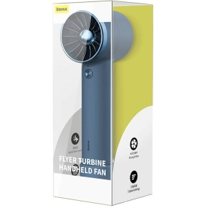 Wholesale Baseus Flyer Turbine Handheld fan (blue) - BSU3235BLU - {ean13} - Hurt