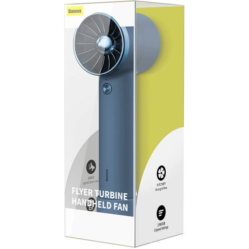 Przenośny wentylator ręczny Baseus Flyer Turbine (niebieski)