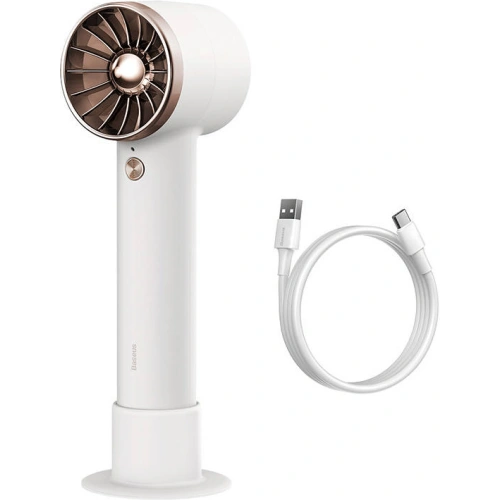 Przenośny wentylator ręczny Baseus Flyer Turbine (biały)