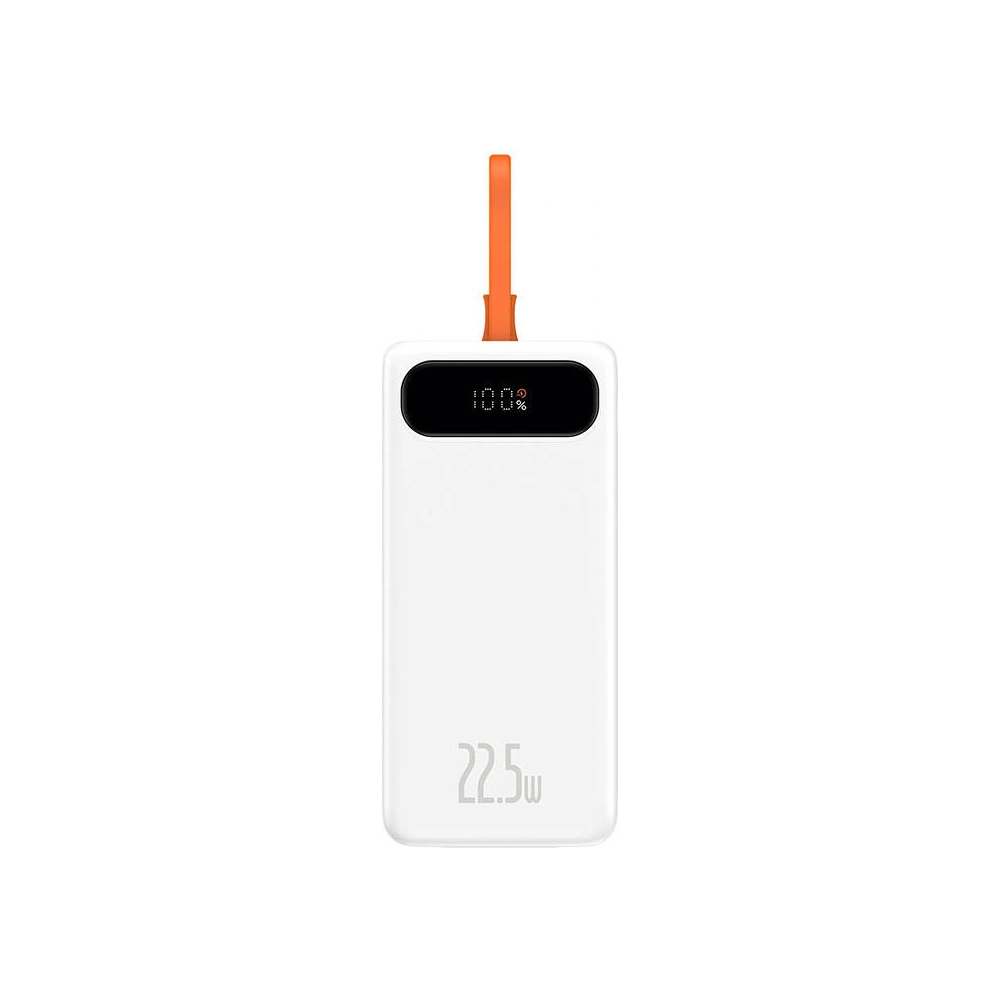 Hurtownia GSM - Powerbank Baseus Block 20000mAh, 22.5W + kabel USB-C (biały) - BSU3238WHT - {ean13} - Hurt