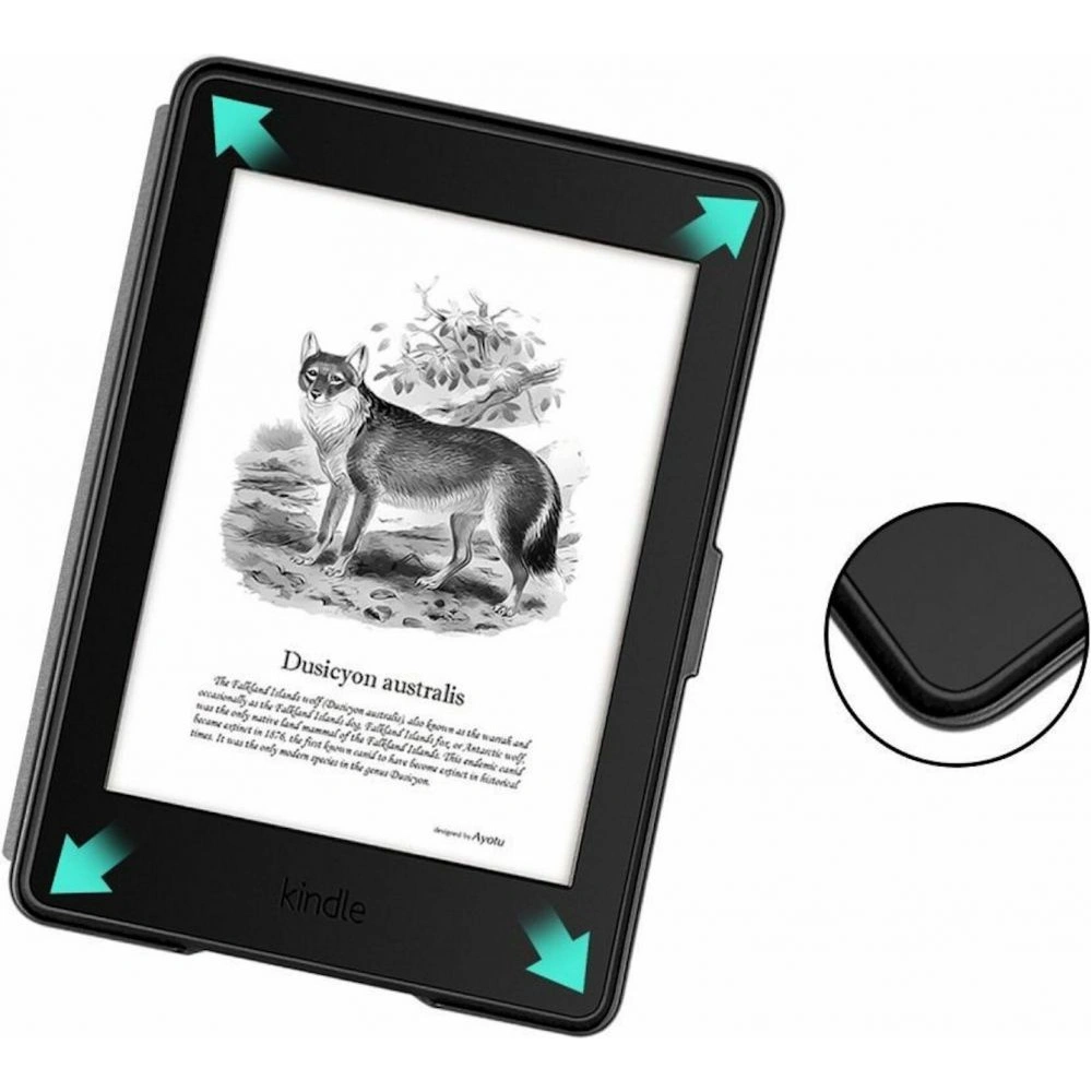Hurtownia GSM - Etui Tech-Protect Smartcase Kindle Paperwhite 4 2018/2019 černé - THP987BLK - {ean13} - Hurt