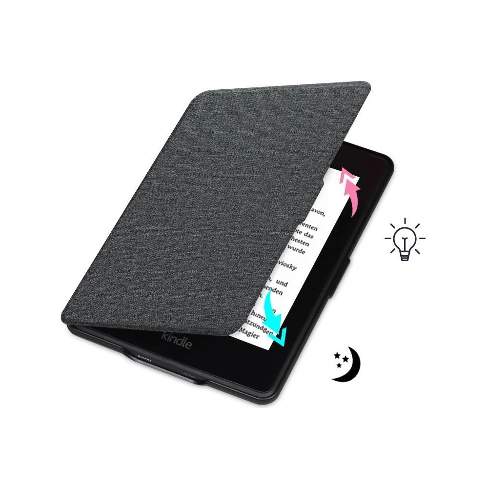 Hurtownia GSM - Etui Tech-Protect Smartcase Kindle Paperwhite 4 2018/2019 černé - THP987BLK - {ean13} - Hurt