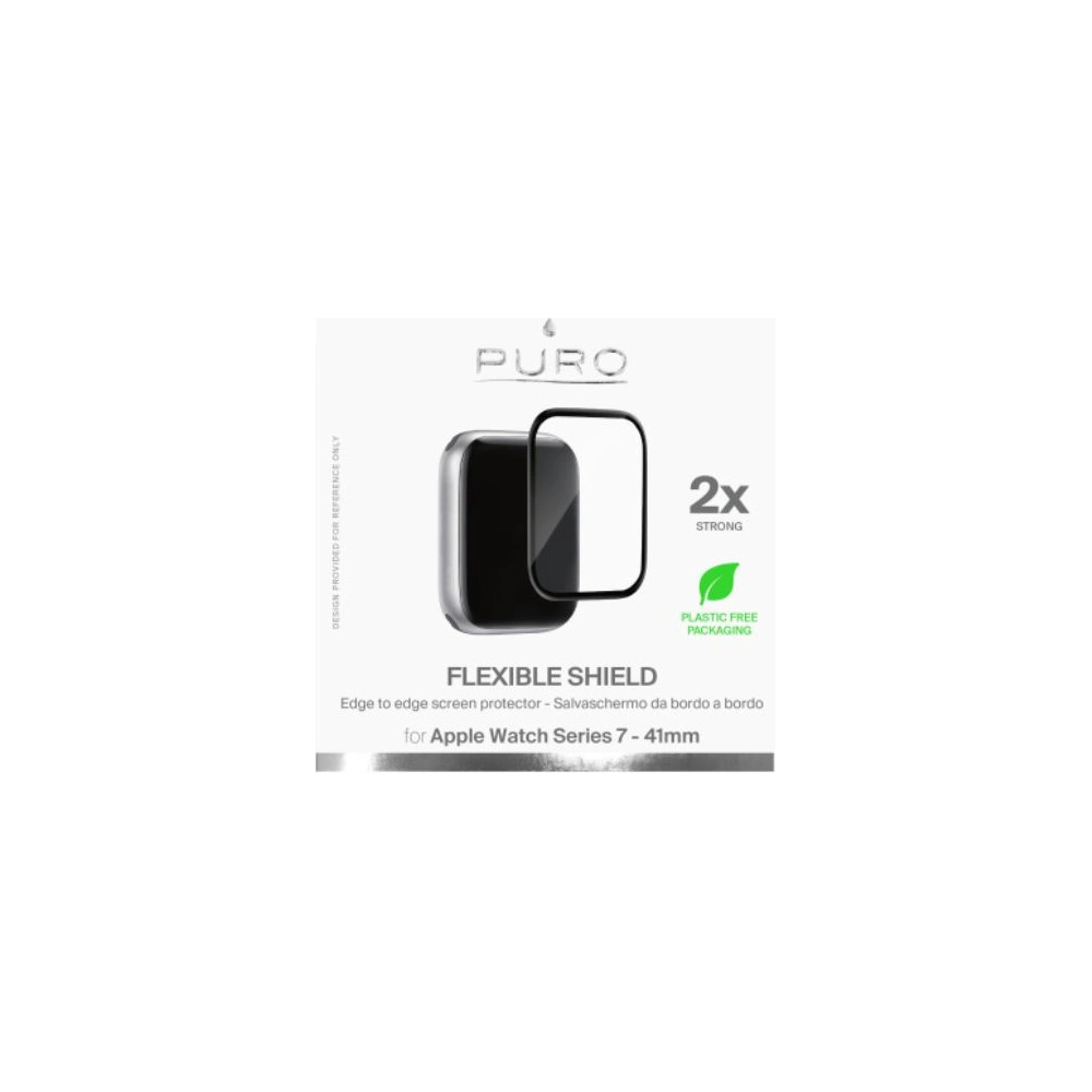 Hurtownia GSM - Sklo tvrzené PURO Flexible Shield Edge to Edge Apple Watch 4/5/6/7/SE/8/9 40/41mm - PUR566 - {ean13} - Hurt