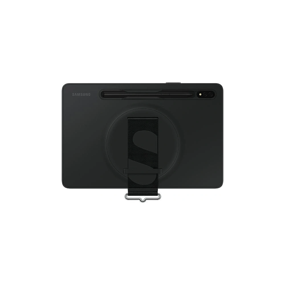 Wholesale Samsung Galaxy Tab S8 EF-GX700CB black Strap Cover - SMG702BLK - {ean13} - Hurt