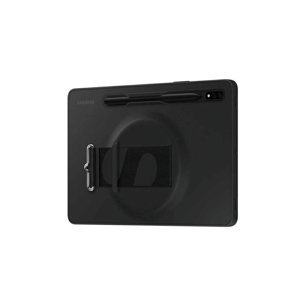 Wholesale Samsung Galaxy Tab S8 EF-GX700CB black Strap Cover - SMG702BLK - {ean13} - Hurt
