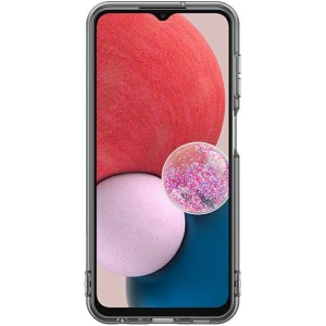 Wholesale Samsung Galaxy A13 LTE EF-QA135TB black Soft Clear Cover - SMG704BLK - {ean13} - Hurt