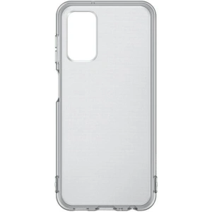 Wholesale Samsung Galaxy A13 LTE EF-QA135TB black Soft Clear Cover - SMG704BLK - {ean13} - Hurt