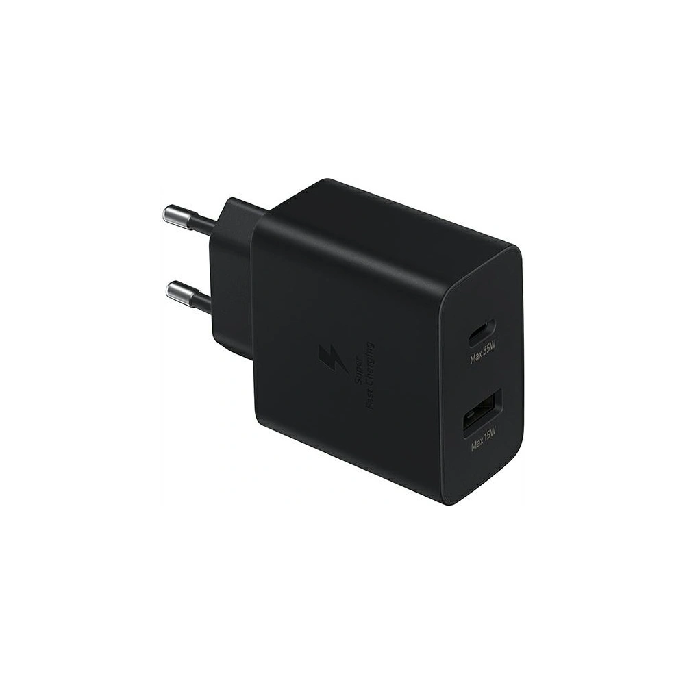 Hurtownia GSM - Ładowarka sieciowa Samsung EP-TA220NB PD 35W + kabel USB-C czarny/black - SMG708BLK - {ean13} - Hurt