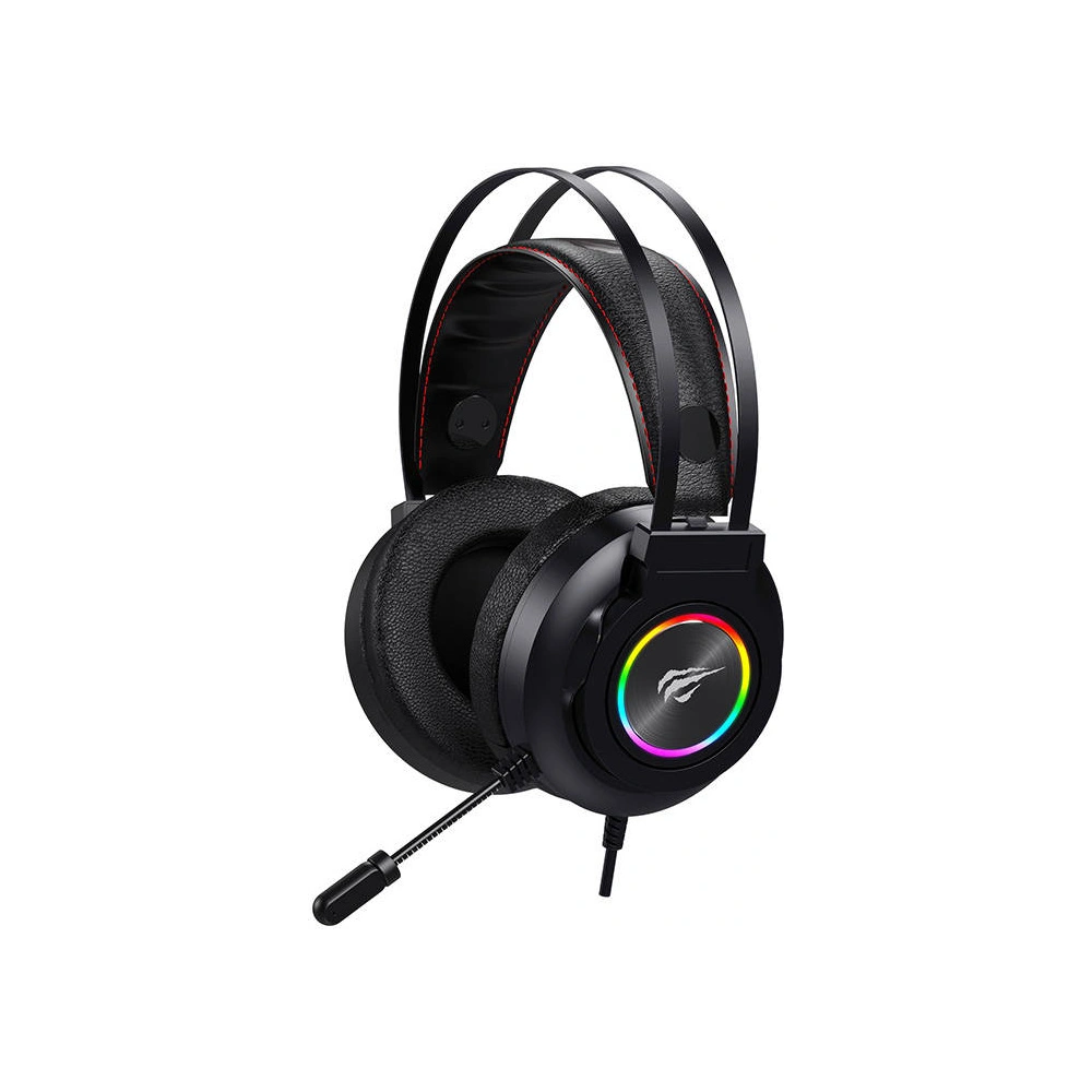 Wholesale Havit H654d Gaming Headphones RGB (black) - HVT160BLK - {ean13} - Hurt