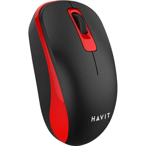 Bezprzewodowa mysz uniwersalna Havit MS626GT (czarno-czerwona)