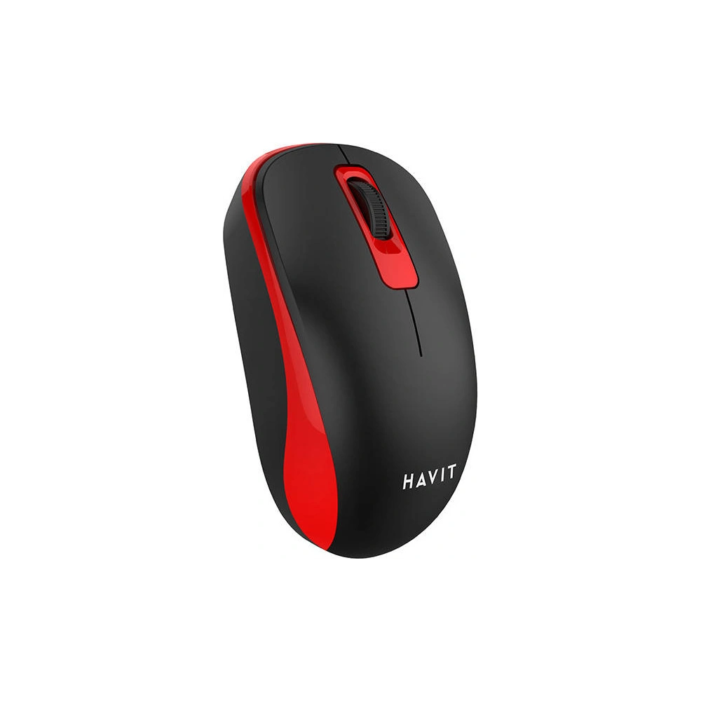 Hurtownia GSM - Bezdrátová univerzální myš Havit MS626GT (černá-červená) - HVT162BLKRED - {ean13} - Hurt