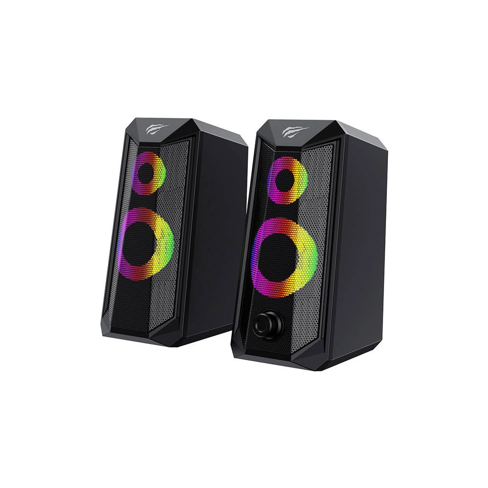 Hurtownia GSM - Počítačové reproduktory Havit SK202 2.0 RGB (černé) - HVT165BLK - {ean13} - Hurt