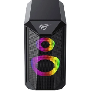 Głośniki komputerowe Havit SK202 2.0 RGB (czarne)