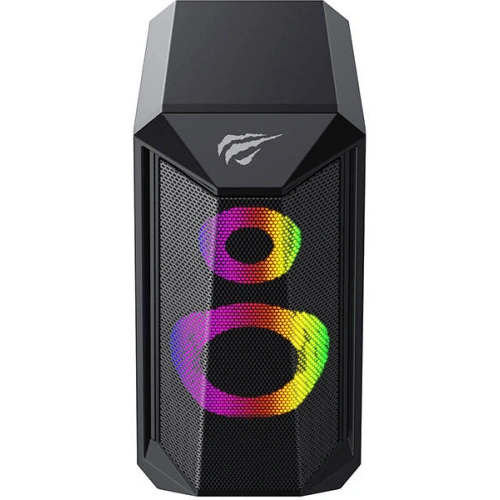 Głośniki komputerowe Havit SK202 2.0 RGB (czarne)