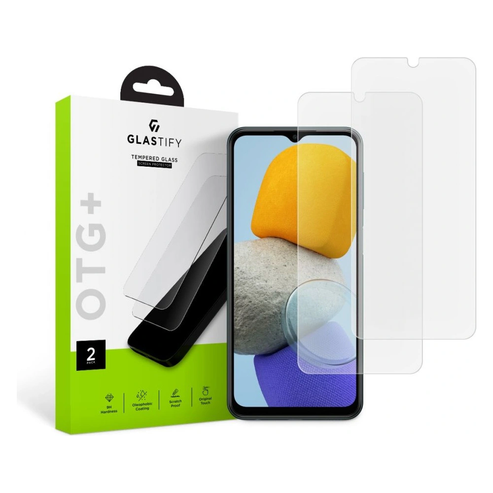 Hurtownia GSM - Tvrzené sklo Glastify OTG+ Samsung Galaxy M23 5G Clear [2 PACK] - GST020 - {ean13} - Hurt