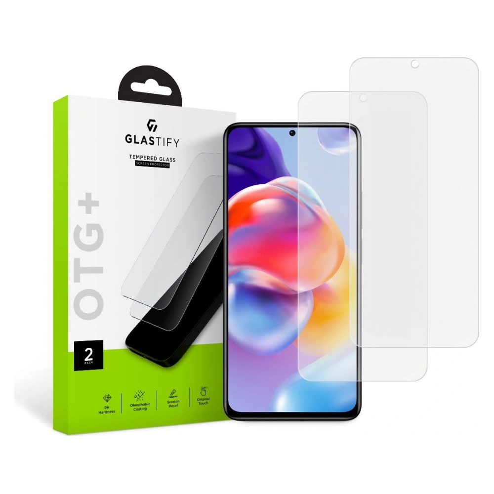 Hurtownia GSM - Tvrzené sklo Glastify OTG+ Redmi Note 11 Pro+ Plus 5G Clear [2 PACK] - GST021 - {ean13} - Hurt