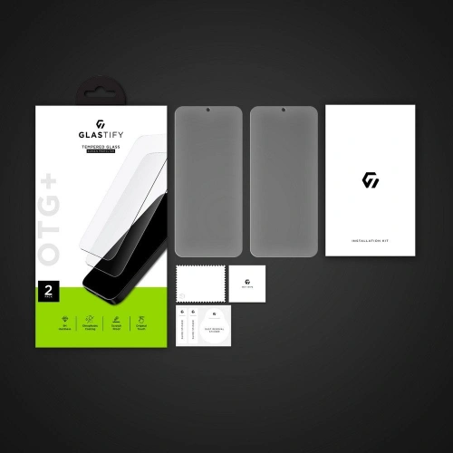 Szkło hartowane Glastify OTG+ POCO X4 Pro 5G Clear [2 PACK]
