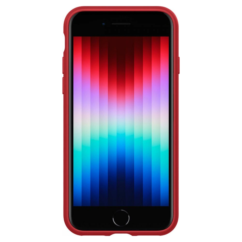 Wholesale Spigen Silicone Fit Apple iPhone SE 2022/SE 2020/8/7 Red - SPN2231RED - {ean13} - Hurt