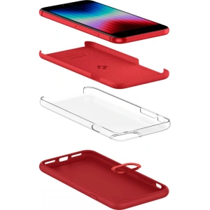 Hurtownia GSM - Case Spigen Silicone Fit Apple iPhone SE 2022/SE 2020/8/7 Rot - SPN2231RED - {ean13} - Hurt