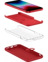 Wholesale Spigen Silicone Fit Apple iPhone SE 2022/SE 2020/8/7 Red - SPN2231RED - {ean13} - Hurt