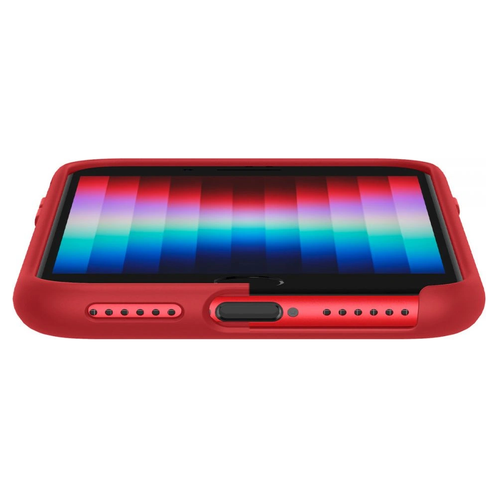 Wholesale Spigen Silicone Fit Apple iPhone SE 2022/SE 2020/8/7 Red - SPN2231RED - {ean13} - Hurt