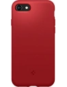 Wholesale Spigen Silicone Fit Apple iPhone SE 2022/SE 2020/8/7 Red - SPN2231RED - {ean13} - Hurt