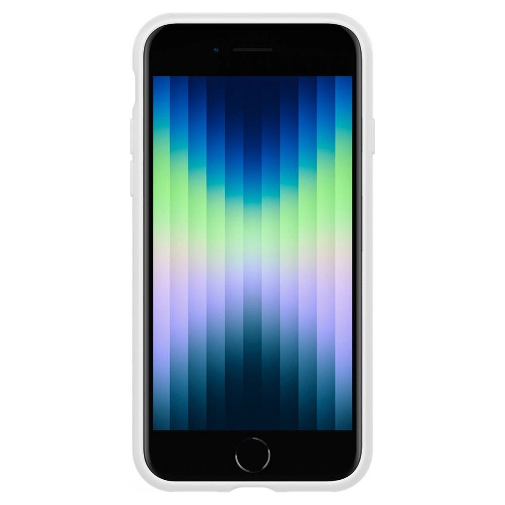 Hurtownia GSM - Etui Spigen Silicone Fit Apple iPhone SE 2022/SE 2020/8/7 Bílá - SPN2232WHT - {ean13} - Hurt