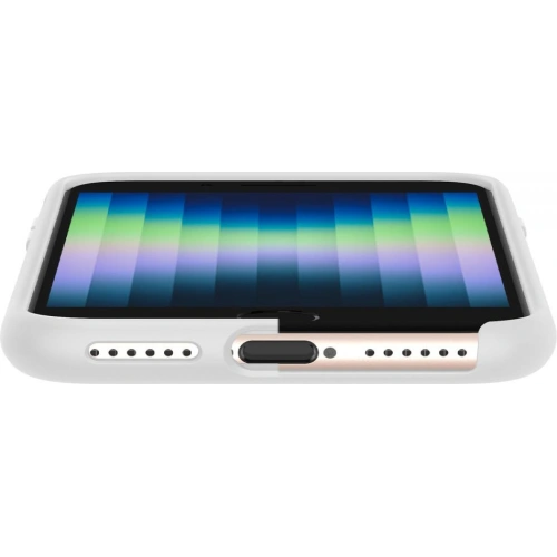 Etui Spigen Silicone Fit Apple iPhone SE 2022/SE 2020/8/7 White